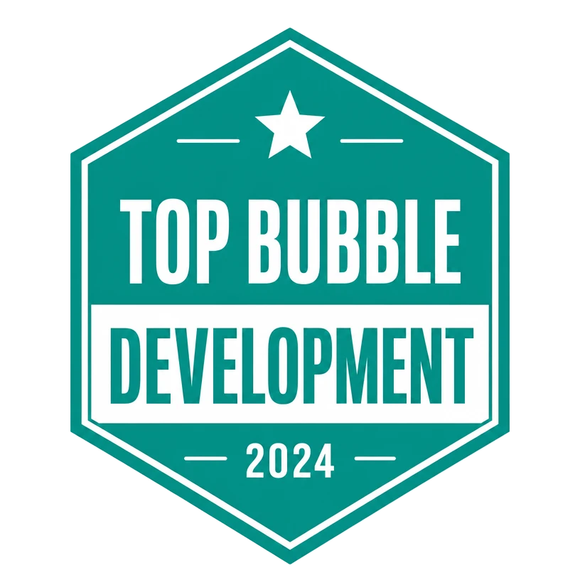 Top Bubble Development 2024 award badge