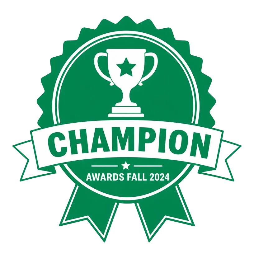 Champion Awards Fall 2024 award badge