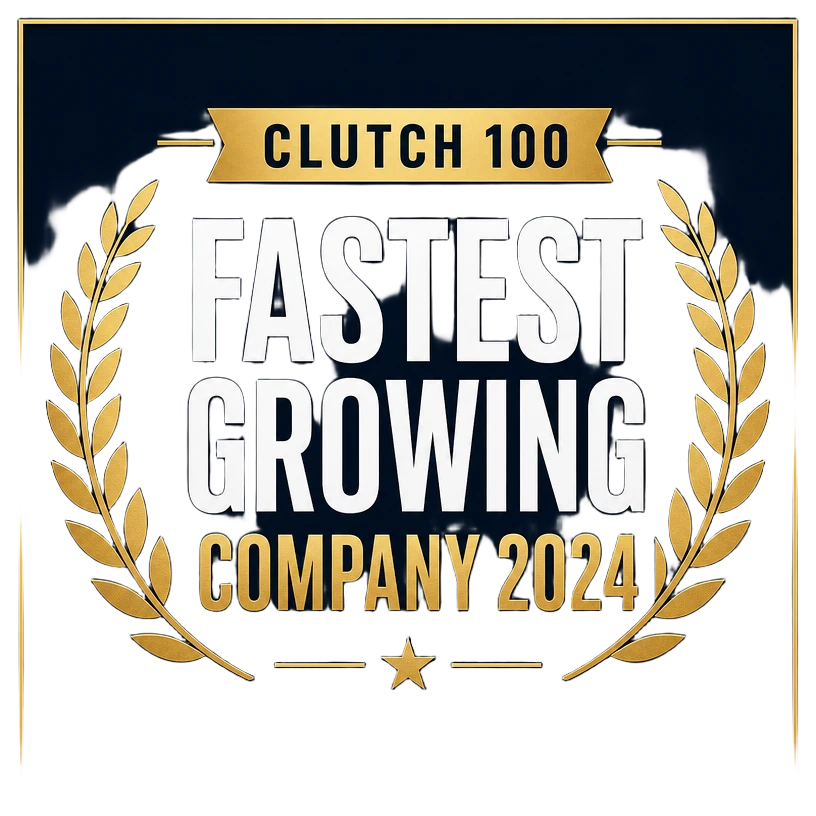 Top Fastest Growing Company 2024 award badge